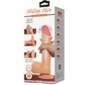 Pretty Love Sliding Skin - model z pilotem i przyssawką 21,8 cm, kolor naturalny