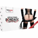 TOYJOY Bondage Set 6-elementowy - maska, obroża, knebel, lina, bat, klamry