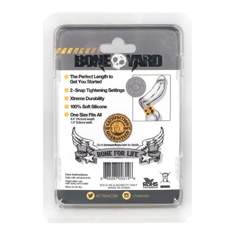 Boneyard Pasek silikonowy regulowany, wytrzymały, uniwersalny rozmiar