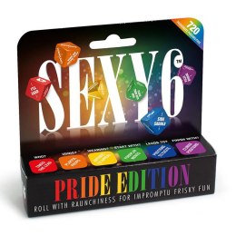 Kheper Games Zestaw 6 Tęczowych Kości Scenariuszy - Pride Dice Rainbow