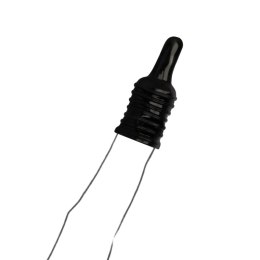 OhMama Fetish silikonowy naparstek analny z teksturowaną powierzchnią 6cm