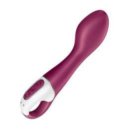 Satisfyer Hot Spot wibrator zakrzywiony z funkcją podgrzewania, rożowy