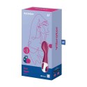 Satisfyer Hot Spot wibrator zakrzywiony z funkcją podgrzewania, rożowy