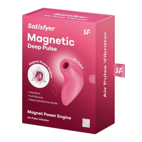 Satisfyer Pulsator Magnetic - bezdotykowy model pulsacyjny z magnesami