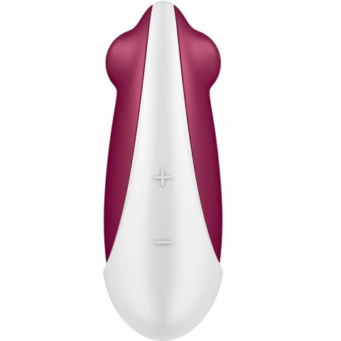 Satisfyer Spot On 3 Berry - Precyzyjny stymulator punktowy, 12 trybow, IPX7