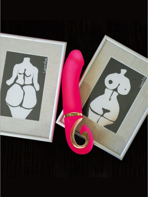 Gvibe Gjay Zakrzywiony model wibrujący z materiału Bioskin