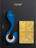 Gvibe Gpop 2 zakrzywiony korek intymny z wibracjami fioletowy