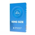 Love Match King Size prezerwatywy 60 mm duży rozmiar 6 sztuk