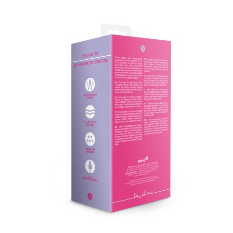 Loveline Wild Strawberry model stymulujący dla par z pilotem