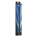 XR Brands Electro Whip Baton e-stymulacja dwustopniowa, metalowa, 23 cm