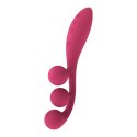 Satisfyer Tri Ball 1 - Wielofunkcyjny model z trzema silnikami, silikon, ładowalny