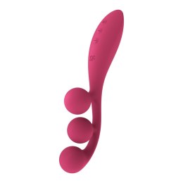 Satisfyer Tri Ball 1 - Wielofunkcyjny model z trzema silnikami, silikon, ładowalny