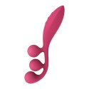 Satisfyer Tri Ball 1 - Wielofunkcyjny model z trzema silnikami, silikon, ładowalny