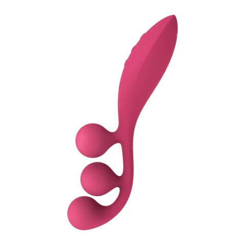 Satisfyer Tri Ball 1 - Wielofunkcyjny model z trzema silnikami, silikon, ładowalny