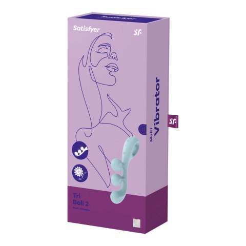 Satisfyer Tri Ball 2 - Wielofunkcyjny model z trzema silnikami, silikonowy