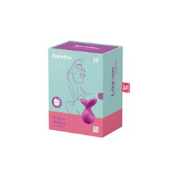 Satisfyer Viva la Vulva 3 - urządzenie wibrujące, silikon, wodoodporne