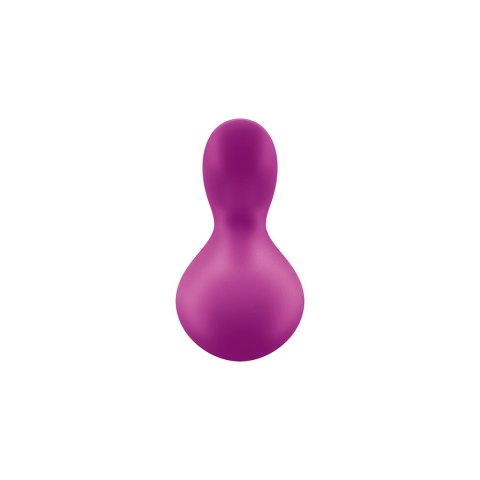 Satisfyer Viva la Vulva 3 - urządzenie wibrujące, silikon, wodoodporne