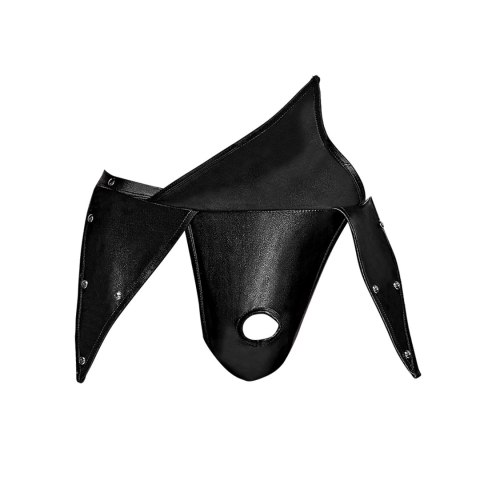 Male Power Gladiator SM - zestaw stringi z pasem i ozdobnymi ćwiekami