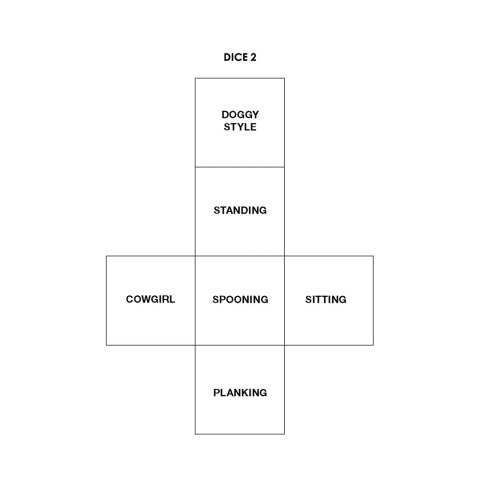 Shots S-line Zestaw kostek do gry - kreatywna rozrywka dla par
