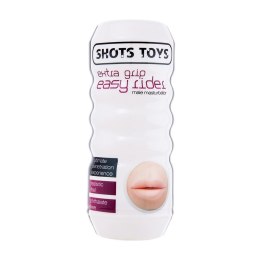 Shots Toys Extra Grip - model ustny z miękką piankową wkładką