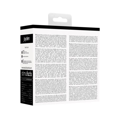 Simplicity Jayden - Podwojny wibrator z pilotem, silikonowy, IPX5