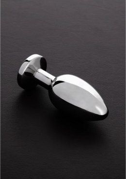 Steel Jewel - duży korek ze stali nierdzewnej z ozdobnym kryształem