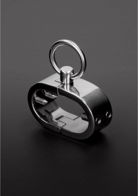 Steel Kajdanka z kolcami do obciążenia - stal nierdzewna, owalny kształt