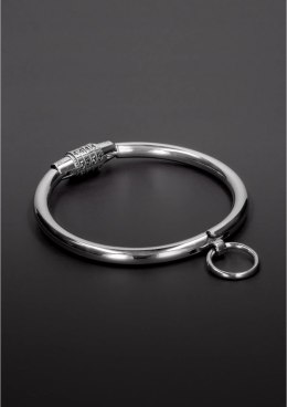 Steel - Obroża stalowa z zamkiem szyfrowym, rozmiar duży