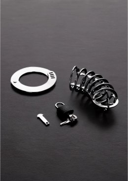 Steel Spike Cage model 14 cm - stalowa klatka z kolcami, regulowana