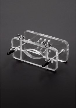 Steel System akrylowy z kolcami - przezroczysty mechanizm regulowany