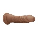 RealRock Model 20 cm - anatomiczny, elastyczny model z fakturą żył