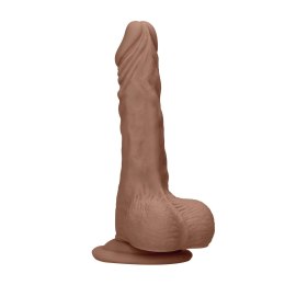 RealRock Model 25 cm z anatomiczną podstawą Skin TPE, naturalny