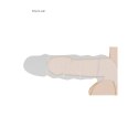 RealRock Nakładka powiększająca 16 cm Skin TPE naturalny kolor