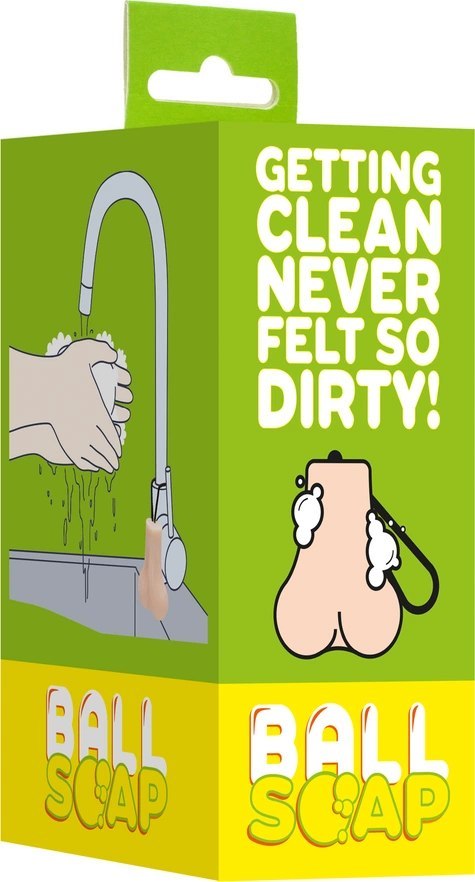 Shots S-Line Ballsy Soap mydło na linku 11 cm z zawieszką