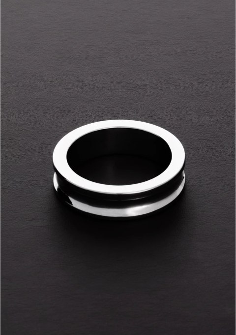 Shots Steel Power Ring stalowy pierścień intymny anatomiczny 15x55mm