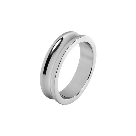 Shots Steel Ring stalowy pierścień intymny zaokrąglone rogi 15x45mm