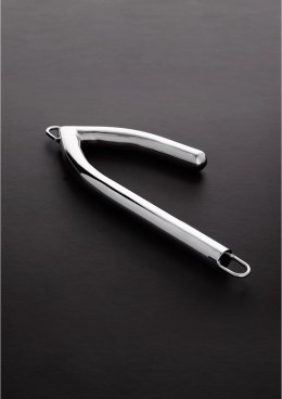 Steel Master Bondage hak stalowy z pierścieniami do mocowania liny