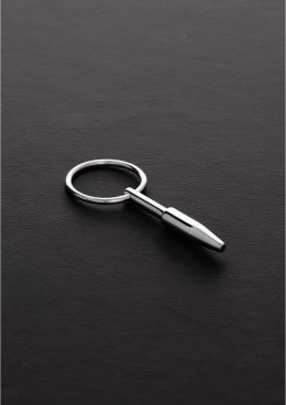 Steel Mini Plug do cewki moczowej stal nierdzewna 0,8 cm z pierścieniem
