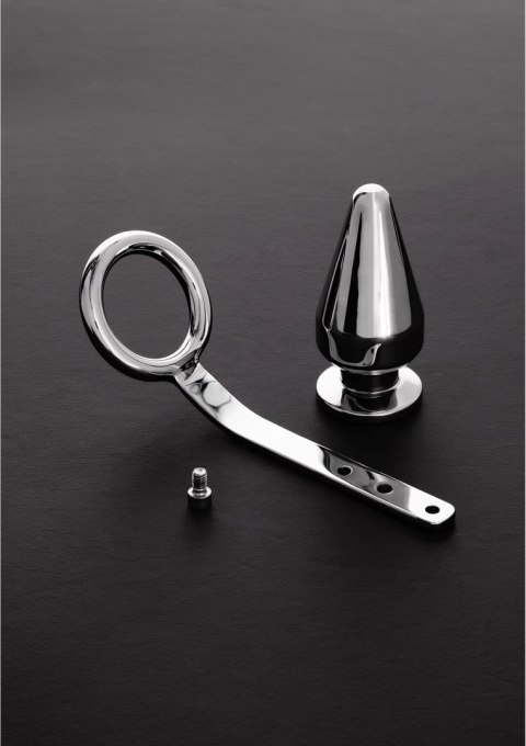 Steel Model Pikes Peak - Stalowy pierścień intymny z regulacją 45x100mm