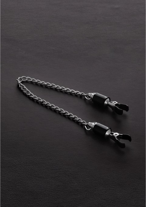 Steel Opaski zaciskowe z łańcuchem, regulowane, para