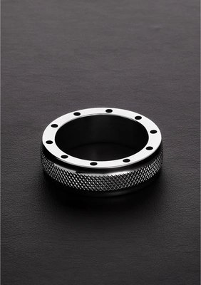 Steel - Pierścień anatomiczny z 11 otworami wentylacyjnymi 55 mm