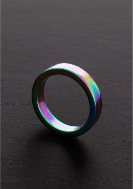 Steel - Pierścień płaski Rainbow stal nierdzewna 45 mm