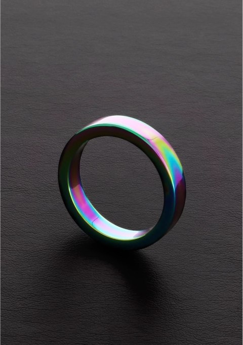 Steel - Pierścień płaski Rainbow stal nierdzewna 45 mm