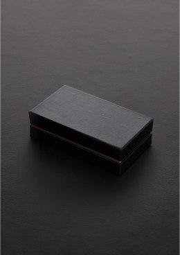 Steel Plug Średni - Stalowy korek z dekoracyjnym kamieniem Jewel