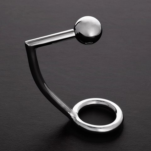 Steel Power Tools Pierścień ze stali z kulką, 55/30 mm, srebrny