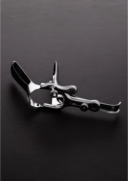 Steel Power Tools - Stalowy pierścień anatomiczny na mosznę, duży