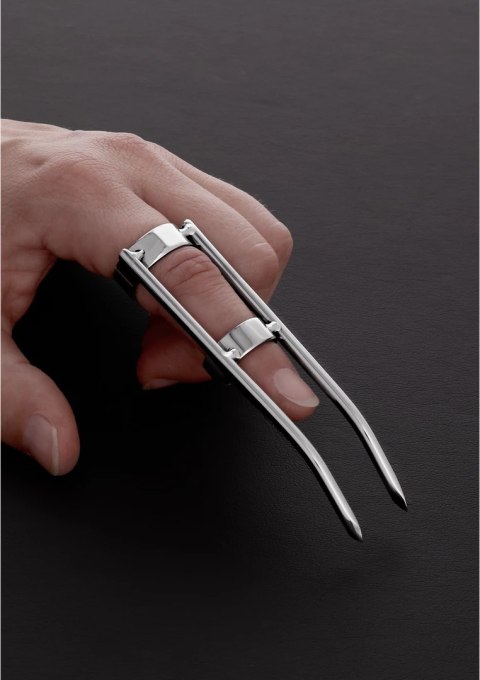 Steel Skrobak do skorek paznokci średni stal nierdzewna