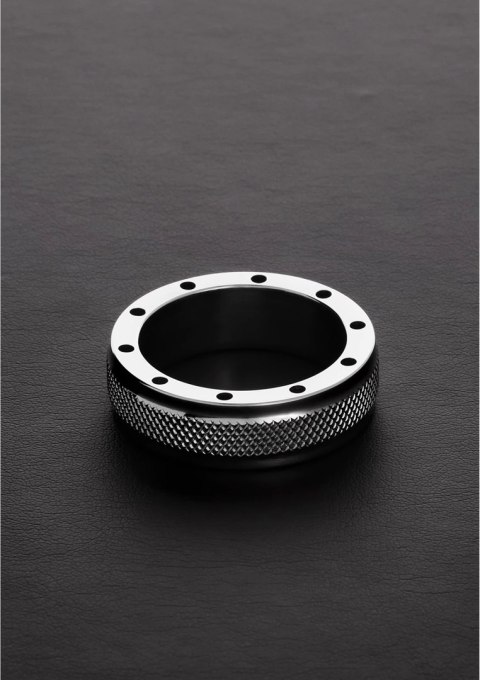 Steelman - Pierścień anatomiczny stalowy z otworami wentylacyjnymi 15x50mm