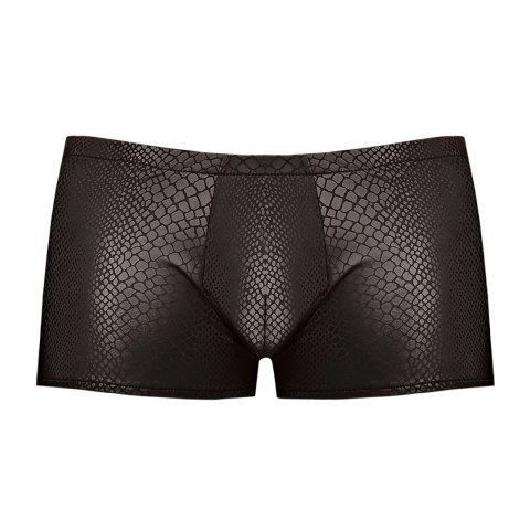 Male Power Black Cobra mini szorty XL wzor skora węża