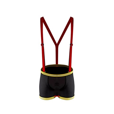 Male Power Kostium Strażaka L/XL z Regulacją i Siateczką